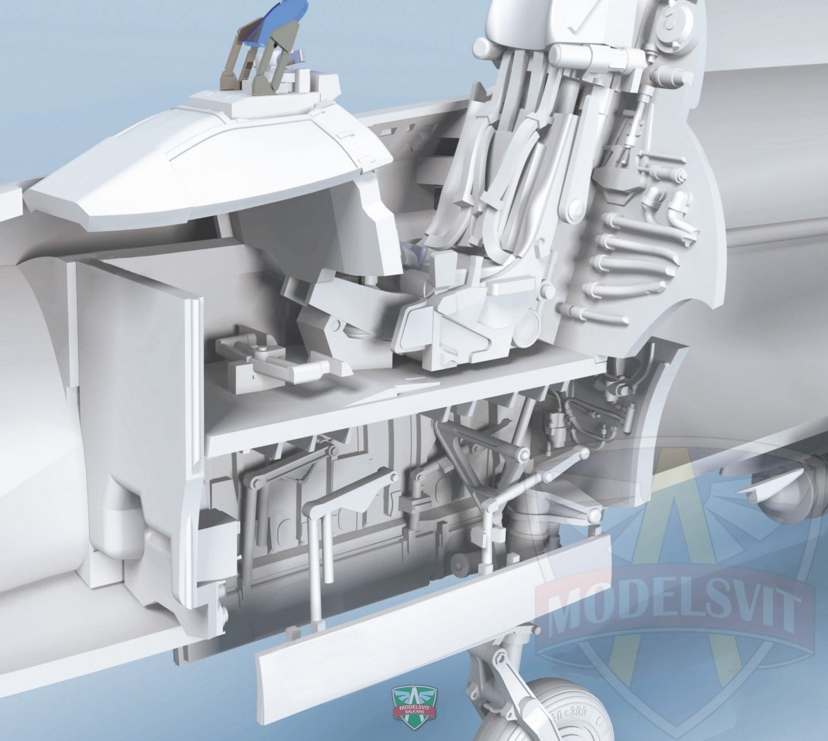 Modelsvit 72044 Sukhoi Su-17M3 « Version initiale » chasseur avancé 1/72 – Bild 5