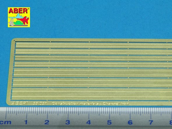 Aber 35D31 Constructions materials - channel irons 1/35 – zdjęcie 2