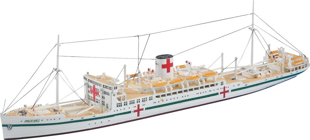 Hasegawa WL502 IJN Hospital Ship Hikawa Maru 1/700 – zdjęcie 2