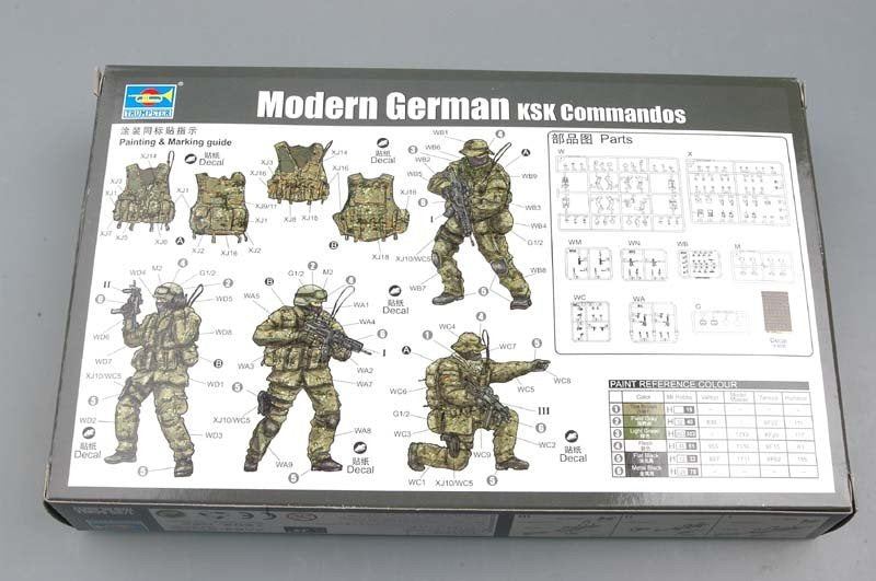 Trumpeter 00422 Modern German KSK Commandos 1/35 – zdjęcie 2