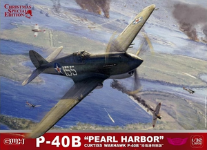 Maquette Great Wall Hobby L3202 P-40B « Pearl Harbor » 1941 Curtiss Warhawk P-40B au 1/32