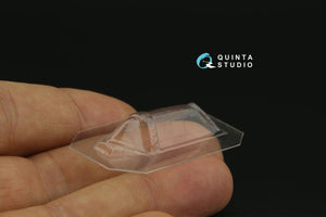 Quinta Studio QC72122 P-47D Thunderbolt Razorback, verrière transparente sous vide (Tamiya) 1/72 – immagine 3