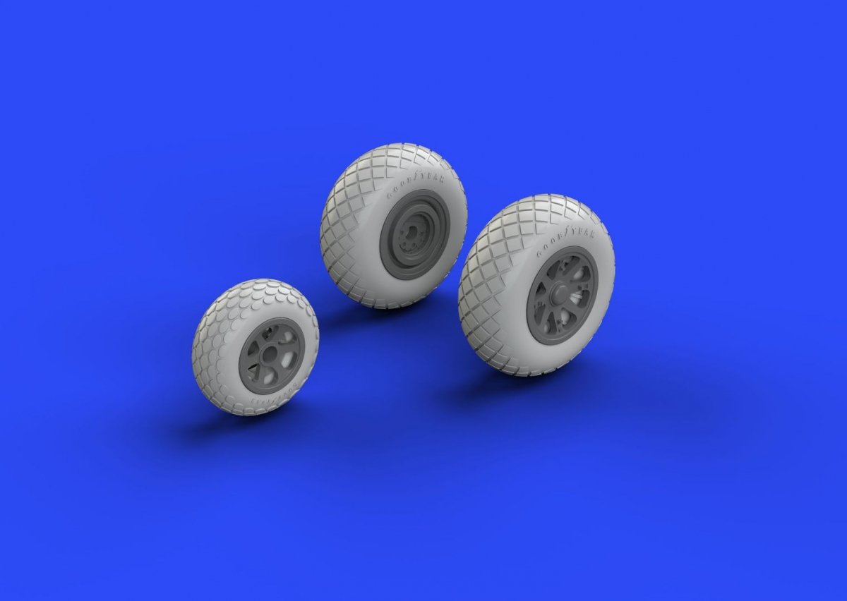 Roues Eduard 648258 P-38 ACADEMY 1/48 – Bild 3