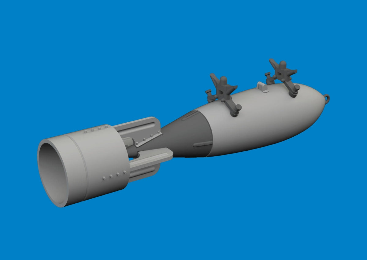 Eduard 6481080 P-40 500lb GP British bomb PRINT EDUARD 1/48 – zdjęcie 3