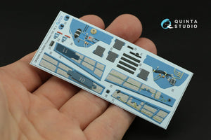 Intérieur imprimé en 3D et coloré sur papier décalcomanie Quinta Studio QD32095 Su-30SM (conversion pour Trumpeter Su-30MKK) 1/32  – immagine 6