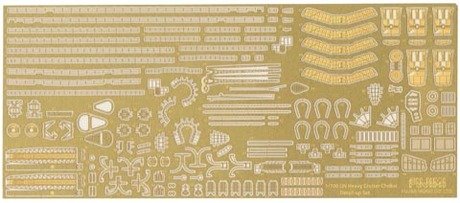 Fujimi 432540 Pièces photodécoupées pour IJN Heavy Cruiser Chokai 1/700