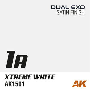 AK Interactive AK1543 DUAL EXO SET 1 – 1A BLANC EXTRÊME &amp;amp; 1B BLANC ROBOT – image 2