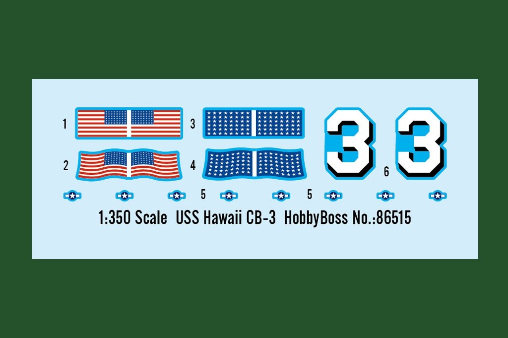 Hobby Boss 86515 USS Hawaii CB-3 1/350 – image 4