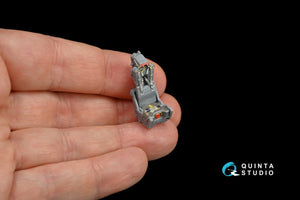 Intérieur imprimé en 3D et coloré sur papier décalcomanie Quinta Studio QD48159 F-4C (pour kit ZM SWS) 1/48 – image 3