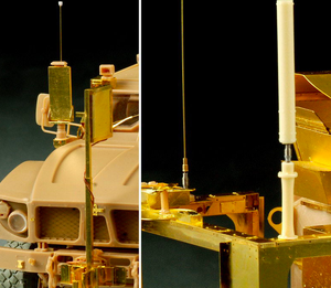 Ensembles de dispositifs anti-IED Voyager Model PEA298 pour M-ATV MRAP Rhino américains modernes (pour le modèle KINETIC K61007) 1/35 – immagine 2