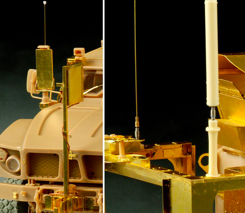 Ensembles de dispositifs anti-IED Voyager Model PEA298 pour M-ATV MRAP Rhino américains modernes (pour le modèle KINETIC K61007) 1/35 – immagine 2