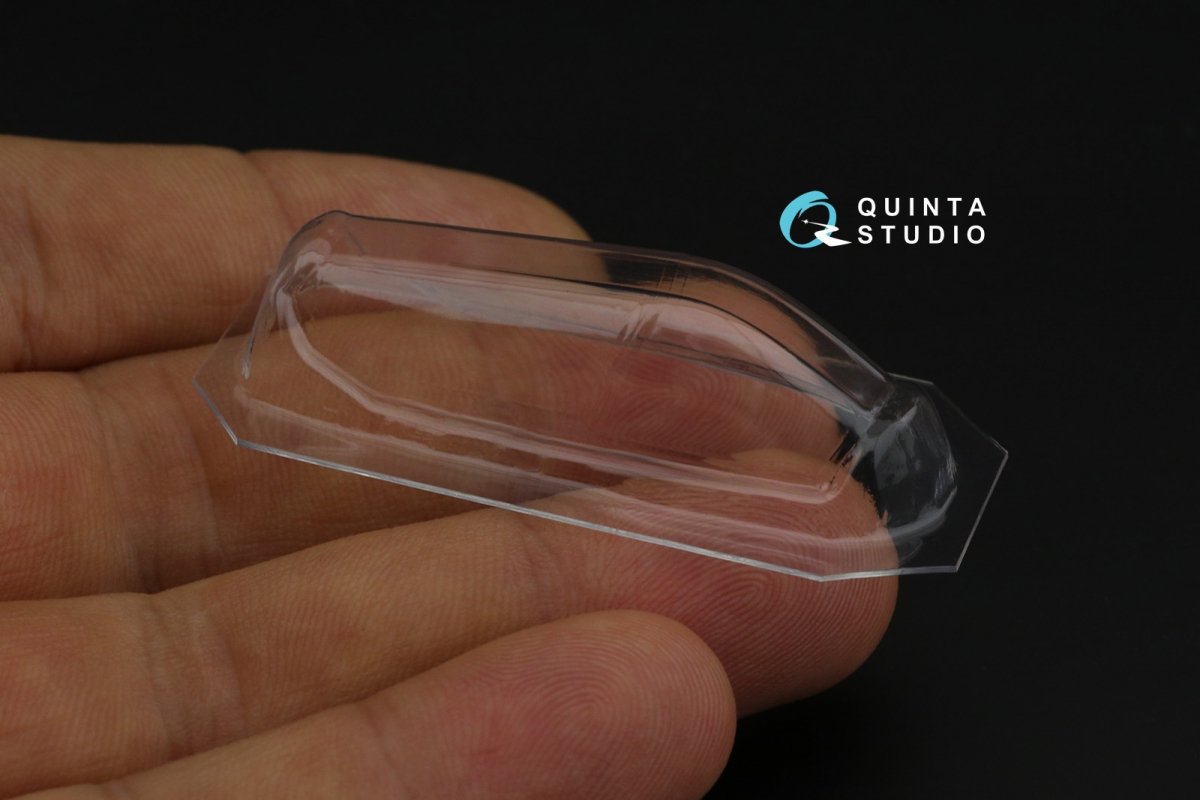 Quinta Studio QC72028 AH-1G Cobra, verrière transparente sous vide (modèle AZ), échelle 1/72 – image 2