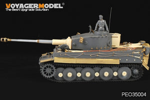 Maquette Voyager PRO35004 Char allemand Tiger I de la Seconde Guerre mondiale, production début/milieu/fin, échelle 1/35 – image 9