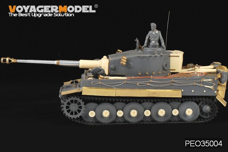 Maquette Voyager PRO35004 Char allemand Tiger I de la Seconde Guerre mondiale, production début/milieu/fin, échelle 1/35 – image 9