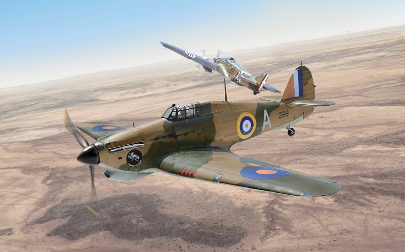Italeri 2768 HURRICANE Mk.I TROP 1/48 