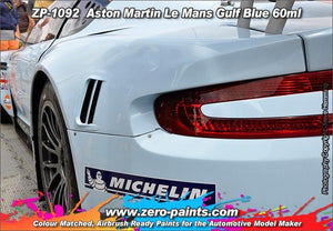 Peinture Zero Paints ZP-1092 Aston Martin Le Mans Gulf Blue 60 ml – image 5