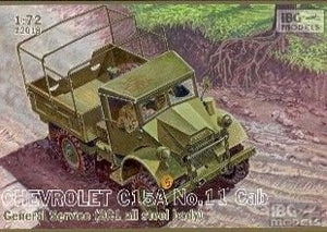IBG 72018 Chevrolet C15A n° 11 Cabine Service Général 1/72