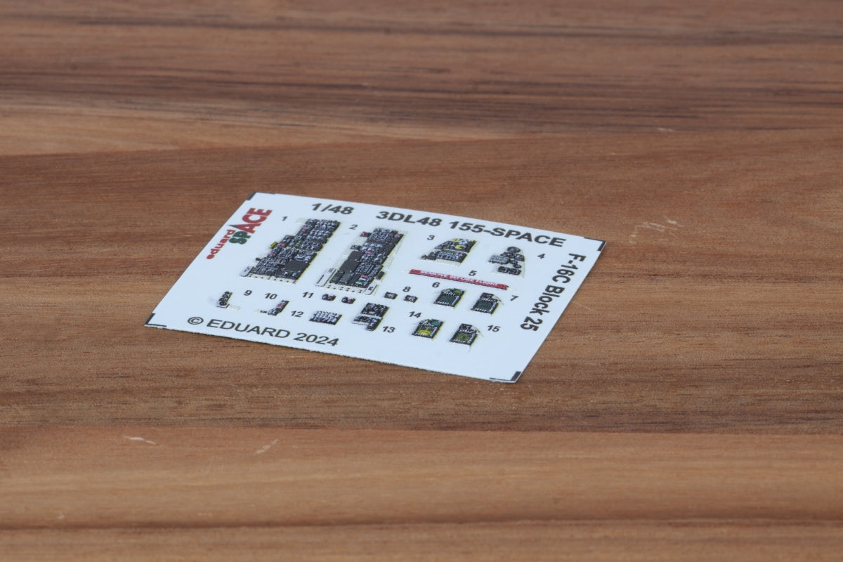 Eduard 3DL48155 F-16C Block 25 SPACE TAMIYA 1/48 – image 2