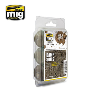 Munitions Mig Jimenez 7439 pour sols humides, 3 x 35 ml – immagine 2