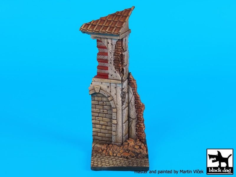 Black Dog D35101 Maison d&amp;#39;angle N°5 socle 1/35  – Bild 4
