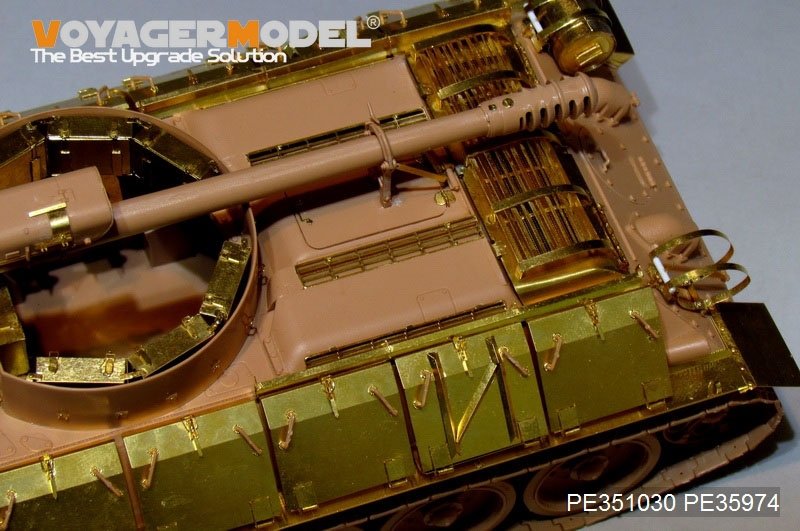 Maquette Voyager PE351030 Canon automoteur syrien T-34/D30 de 122 mm (modèle de base pour RFM 5030, échelle 1/35) – image 17