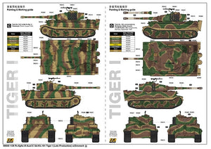 Trumpeter 09540 Pz.Kpfw.VI Ausf.E Sd.Kfz.181 Tiger I (production tardive) avec Zimmerit (1/35) – image 5