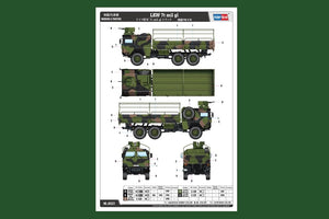 Hobby Boss 85522 LKW 7t mil verre 1/35 – immagine 4