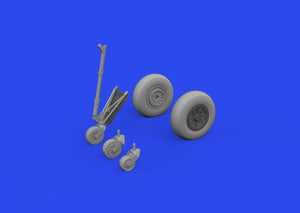 Roues Eduard 648964 TBF/TBM avec pneu lisse ACADEMY 1/48 – image 2