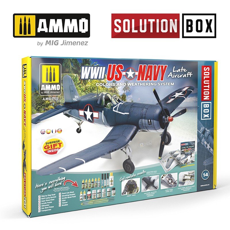 Munitions du Mig Jimenez 7723 de l&amp;#39;US Navy (Seconde Guerre mondiale) - Boîte de solutions