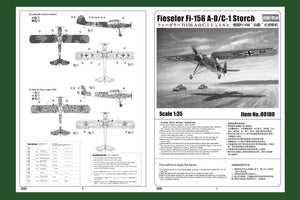 Hobby Boss 80180 Fieseler Fi-156 A-0/C-1 Storch 1/35 – Bild 2