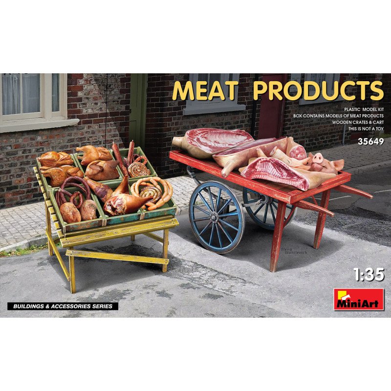 Mini Art 35649 Produits carnés 1/35