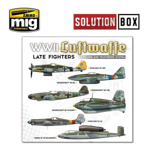Munitions de Mig Jimenez 7702 boîte de solution LUFTWAFFE LATE FIGHTERS de la seconde guerre mondiale – image 8