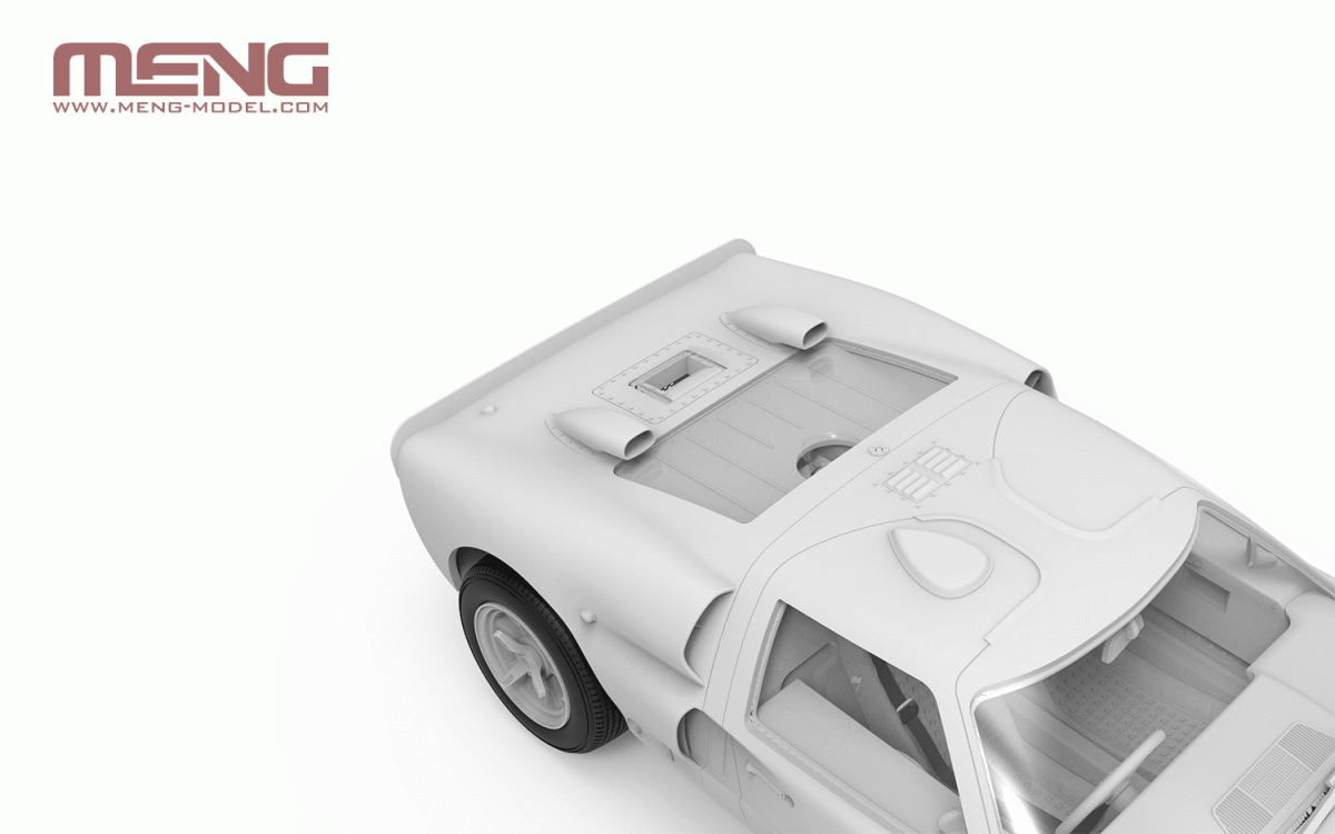 Meng Model CS-004 Ford GT40 Mk.II 1/24 – zdjęcie 7