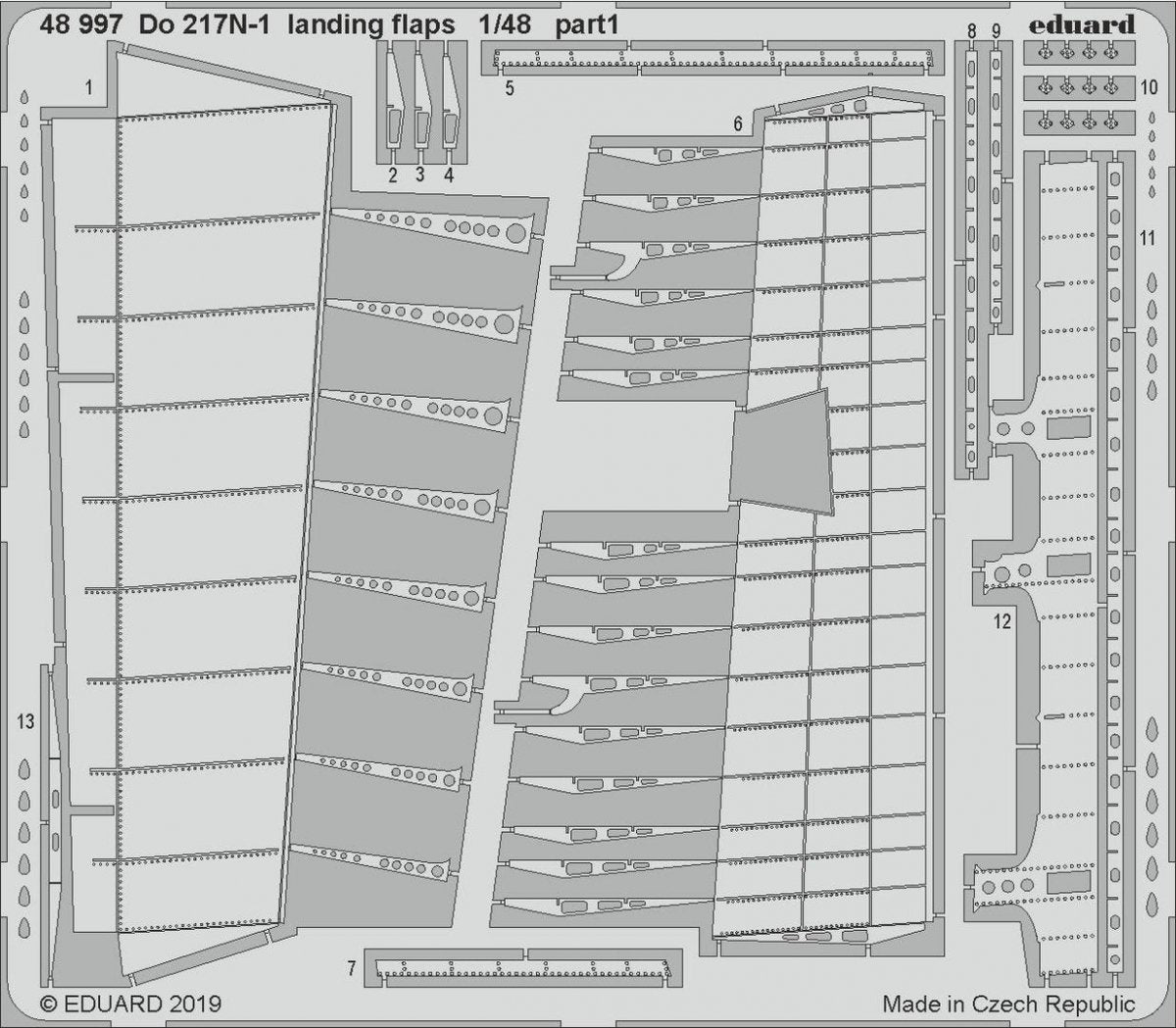 Eduard BIG49234 Pour 217N-1 1/48 ICM – imagen 7