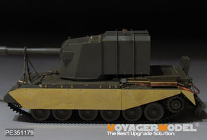 Kit de mise à niveau Voyager Model PE351179 pour char lourd britannique moderne FV 4005 II (pour AFV AF35405) à l&amp;#39;échelle 1/35 – image 9