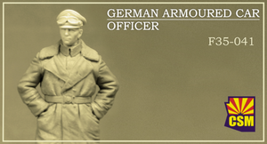 Copper State Models F35-041 Officier de voiture blindée allemande 1/35