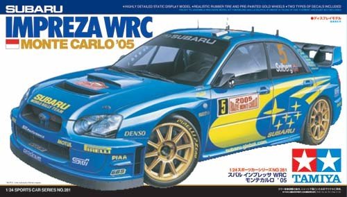 Tamiya 24281 Subaru Impreza WRC Monte Carlo '05 1/24