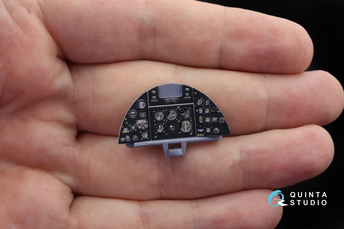 Intérieur imprimé en 3D et coloré sur papier décalcomanie Quinta Studio QD32097 Tempest Mk.V (Special Hobby/Revell) 1/32 – image 6