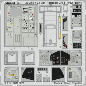 Eduard 33274 Tornado GR.4 pour ITALERI 1/32 – immagine 2