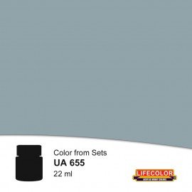 Lifecolor UA655 US Gris brume moderne 22 ml