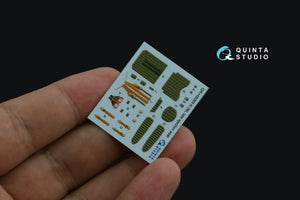 Quinta Studio QR+48069 K-36L (late) ejection seat (for Su-25/Su-25SM aircraft since 2008) (All kits) 1/48 – zdjęcie 4