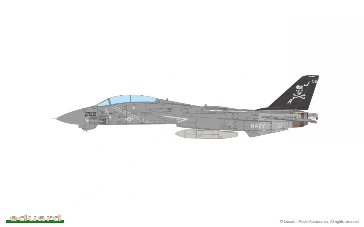 Eduard D48105 F-14A TAMIYA 1/48 – Bild 6
