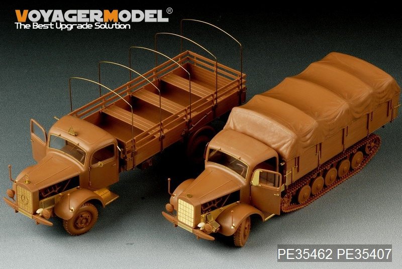 Voyager modèle PE35462 seconde guerre mondiale Benz allemand L4500R Malter pour zvezda 3603 1/35 – image 11