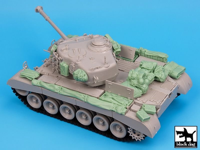Ensemble d&amp;#39;accessoires Black Dog T35060 US M-26 Pershing au 1/35 – immagine 4