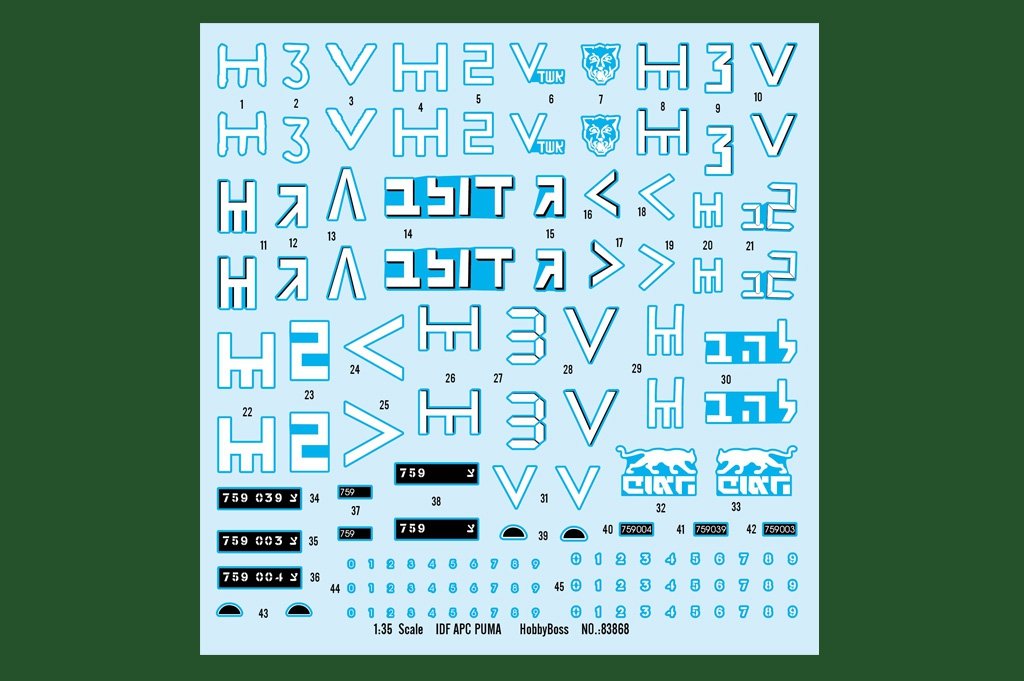 Hobby Boss 83868 IDF APC PUMA – immagine 5