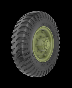 Panzer Art RE35-731 Roues de route Daimler AC (Dunlop) 1/35