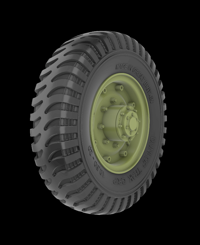 Panzer Art RE35-731 Roues de route Daimler AC (Dunlop) 1/35