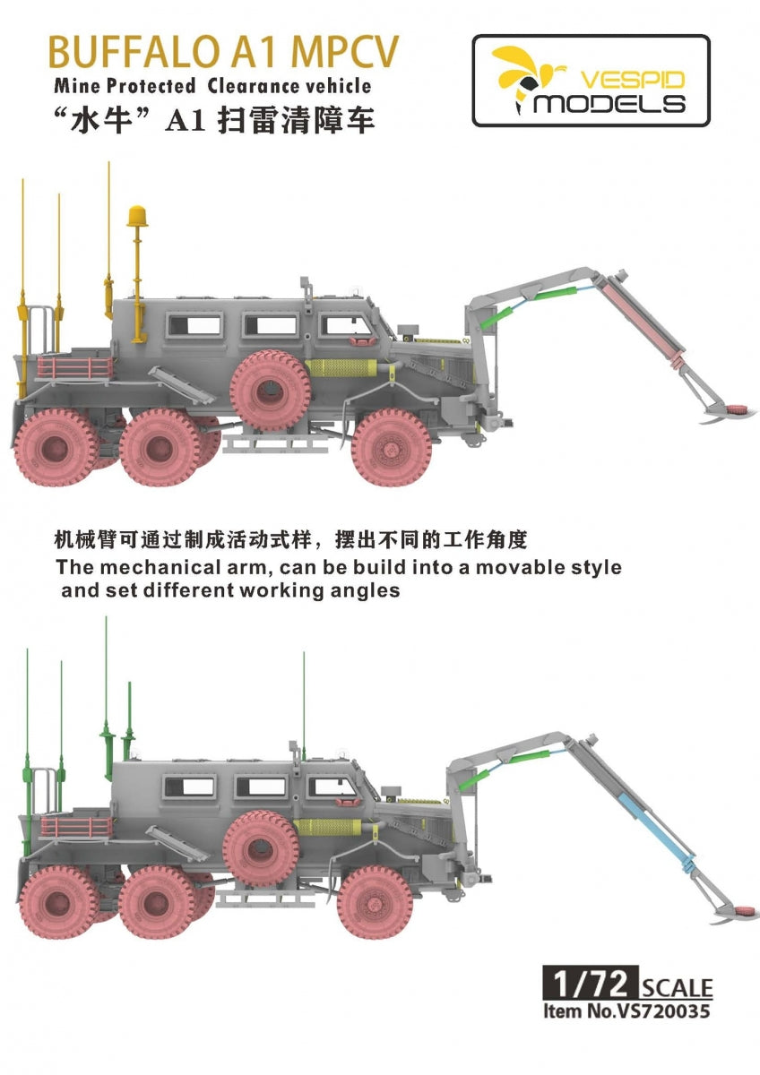 Maquette Vespid Models VS720035 US Buffalo MPCV 1/72  – image 5