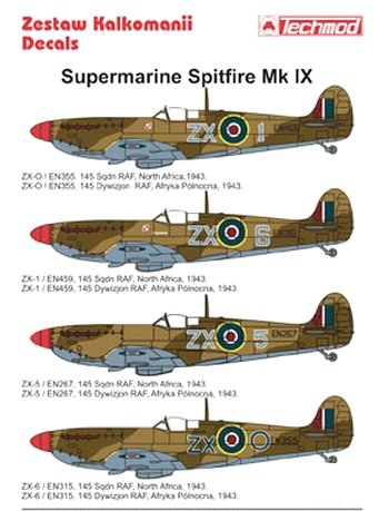 Techmod 32047 Spitfire Mk IX 1/32 – Bild 2