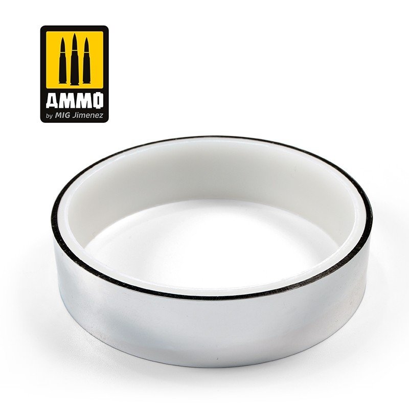 Munitions de Mig 8254 BANDE CHROME 20 mm x 10 m (0,78 po x 32,8 pi)